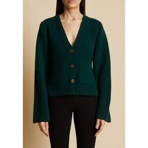 Khaite Scarlet Cashmere Cardigan size XS